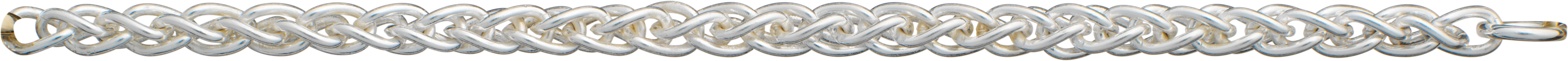 Braid chain silver 925/- Ø 3,20mm