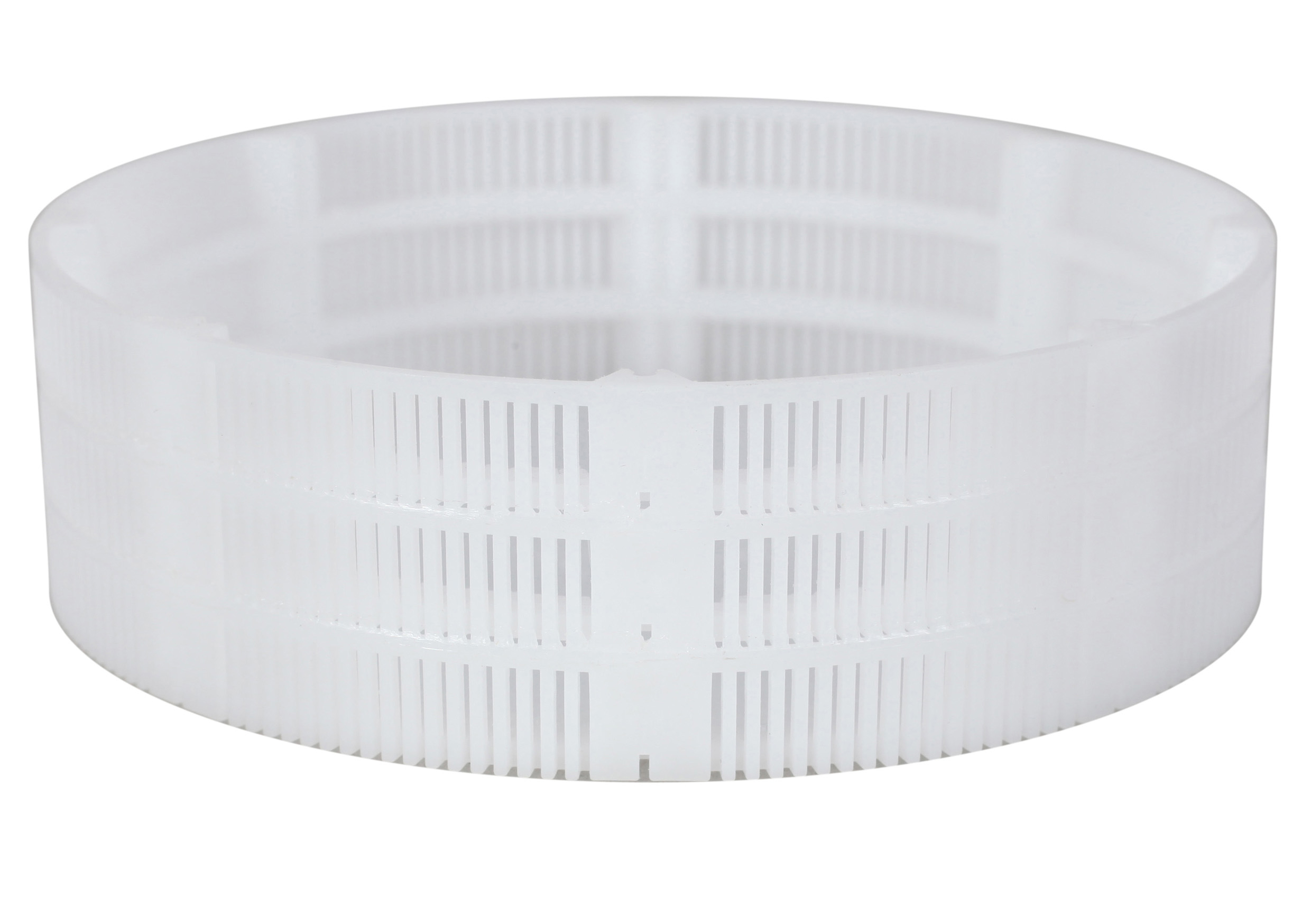 Strainer basket, dia. 80 mm, 1 compartment, height 24 mm Greiner Vibrograf