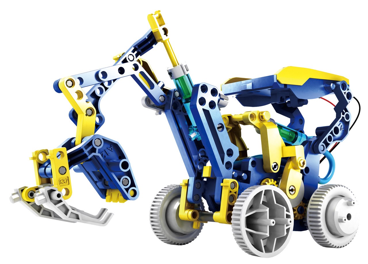 12 in 1 Solar Hydraulic Robot