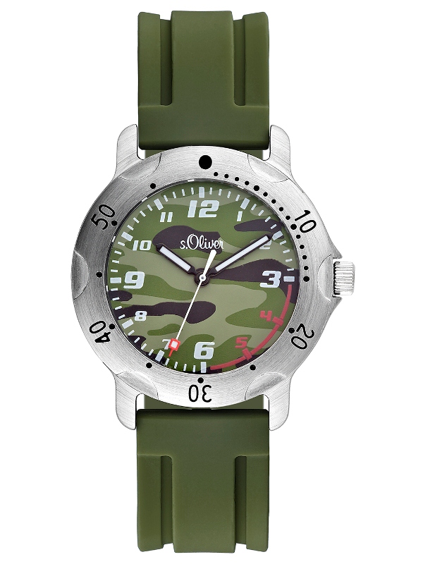 s.Oliver Silikonband khaki SO-2228-PQ