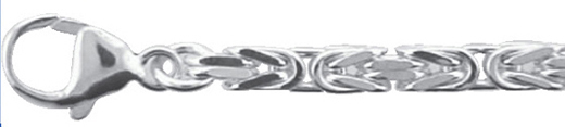 Collier Silber 925/-, Königskette 45cm