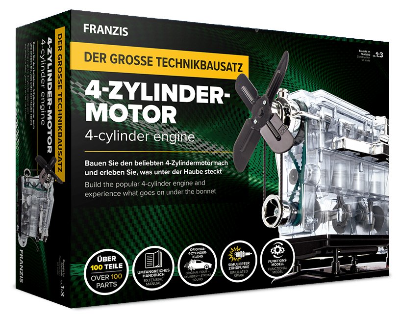 Bausatz 4-Zylinder-Motor - Edition 2021