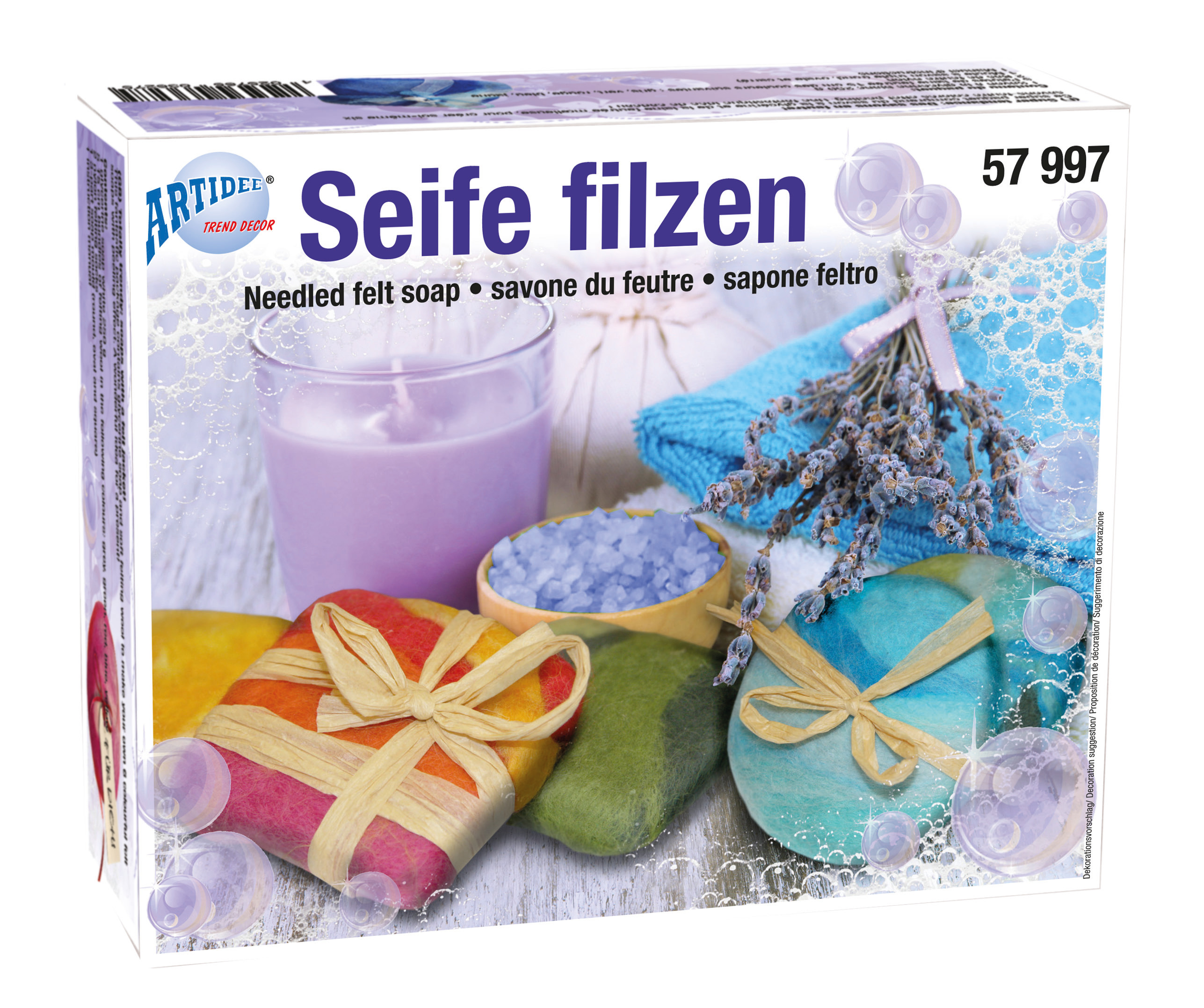 Seife filzen Starter-Set