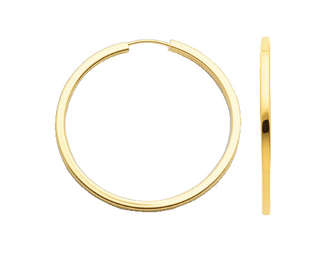 Hoops gold 333/GG dia. 38.00 mm