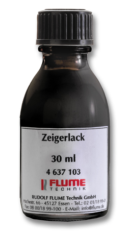 Zeigerlack schwarz