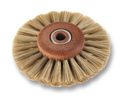 Round bristle brush pointed dia. 55mm white