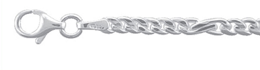 Armbänder 2 Stück Silber 925/-, Fantasie 19,00cm