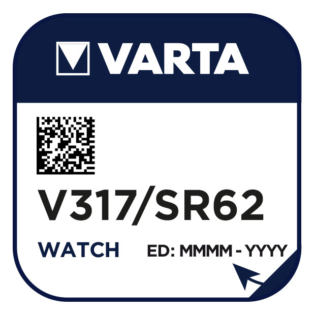 Varta 317 button cell