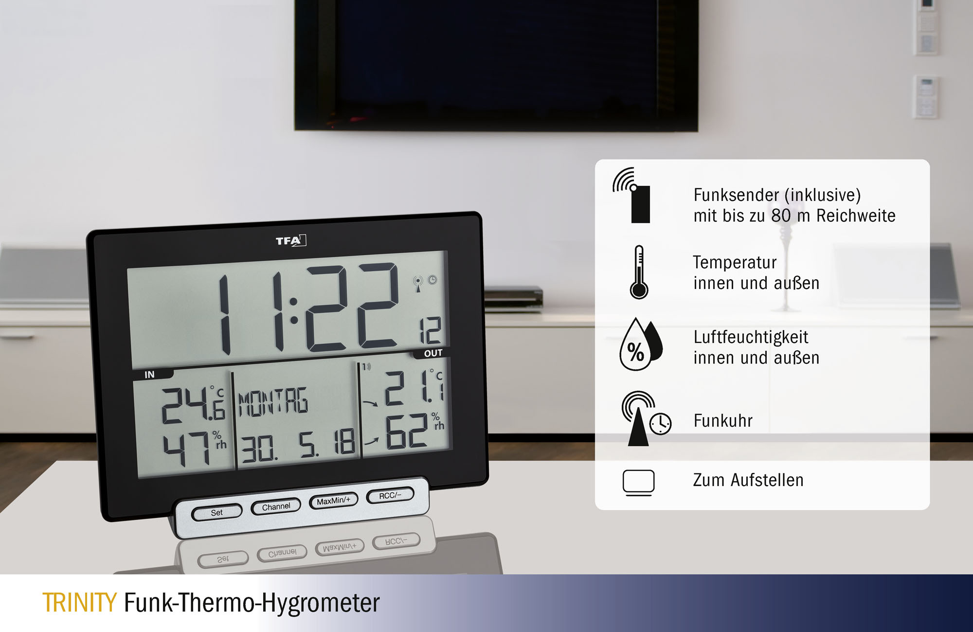 Außensender für Funk-Wetterstation 356208