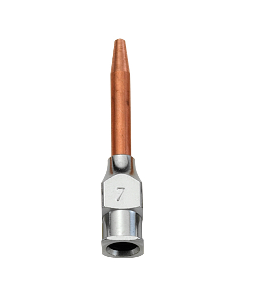 Copper nozzle no. 7 for micro soldering and welding kit