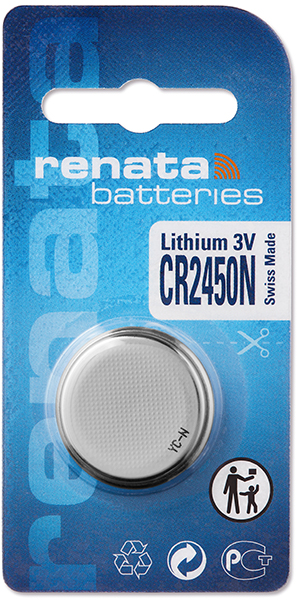 Renata 2450 Lithium Knopfzelle