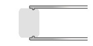 Bergeon Tweezers of stainless steel to polish links, antimagnetic