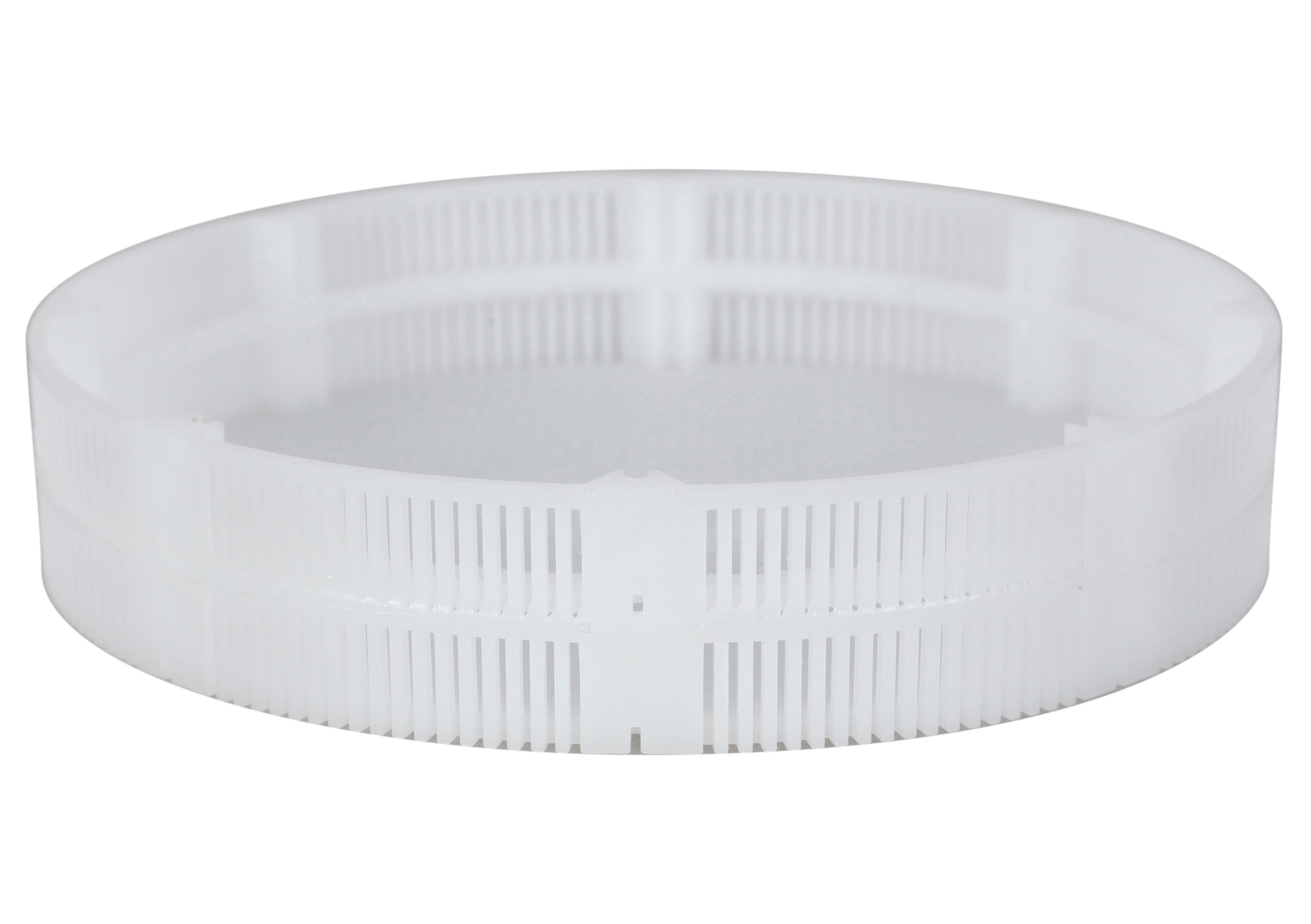 Strainer basket, dia. 80 mm, 1 compartment, height 16 mm Greiner Vibrograf