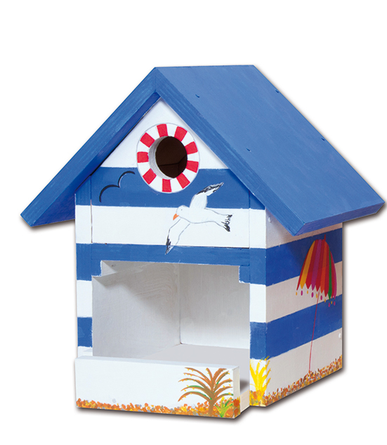 Wooden construction kit Birdhouse