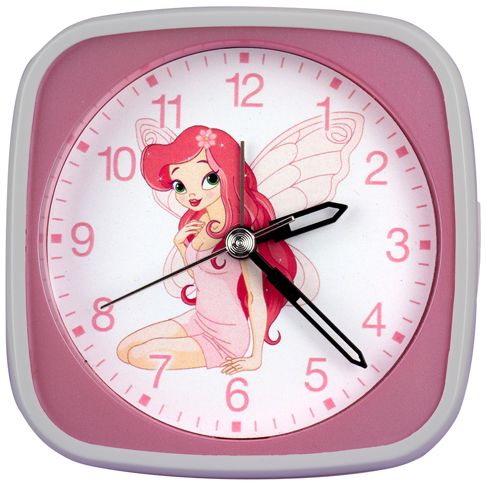 _ Children's Alarm Clock Fairy, sweeping second