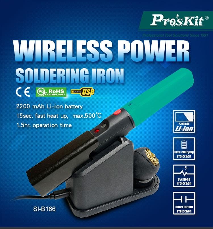 Wireless Power Soldering Iron  USB rechargable, fast heat up