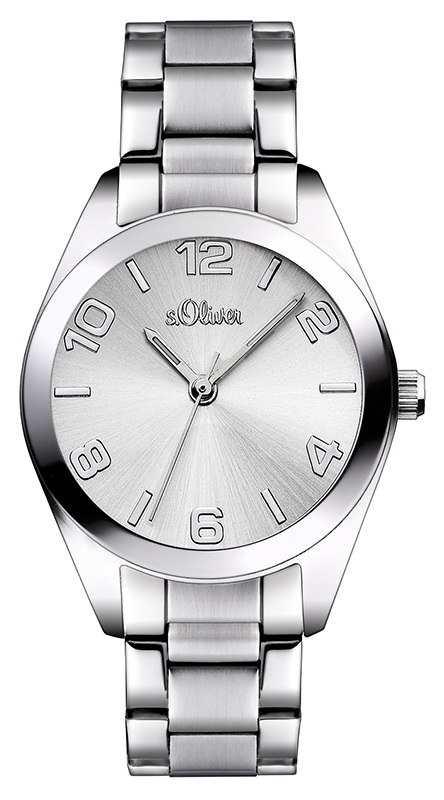 s.Oliver Edelstahlband silber SO-2489-MQ