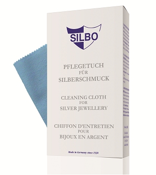 Pflegetuch für Silberschmuck Silbo