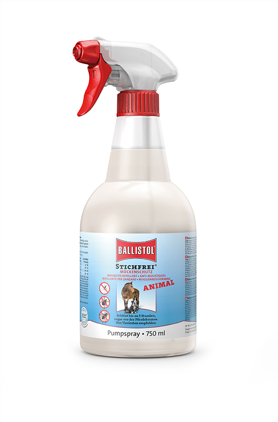 BALLISTOL Stichfrei Animal Pumpspray, 750ml - Zeckenabwehr & Mückenschutz