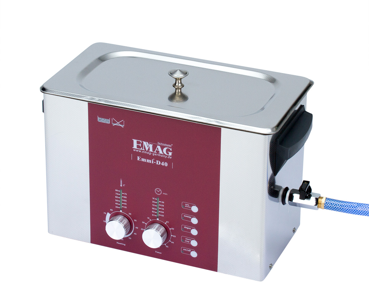 Ultraschallgerät EM D40 mit Ablauf und Heizung