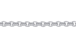 Collier chain 3 pieces silver 925/-, anchor round 40 cm