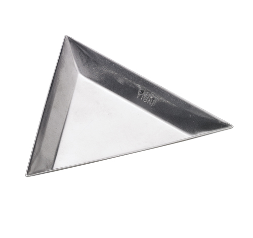 Triangular tray aluminum