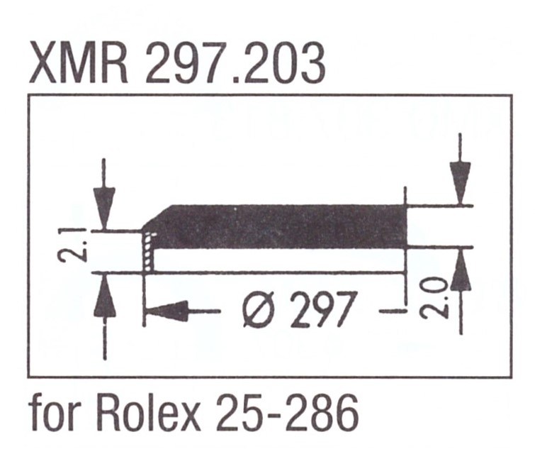 Glas XMR 297.203 Mineral