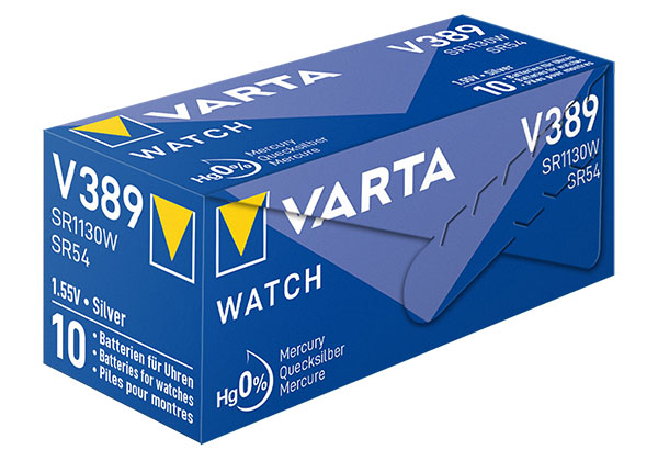 _ Varta 389 Knopfzelle