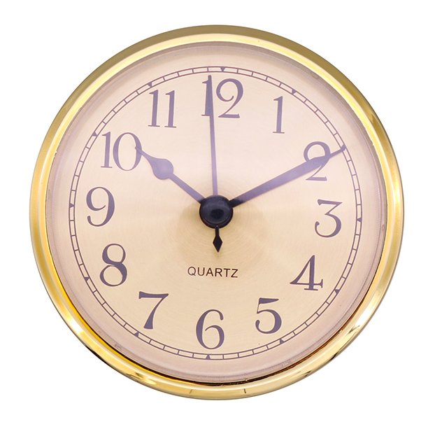 Insert movement GD Ø 78mm, dial yellow, Arabic numerals