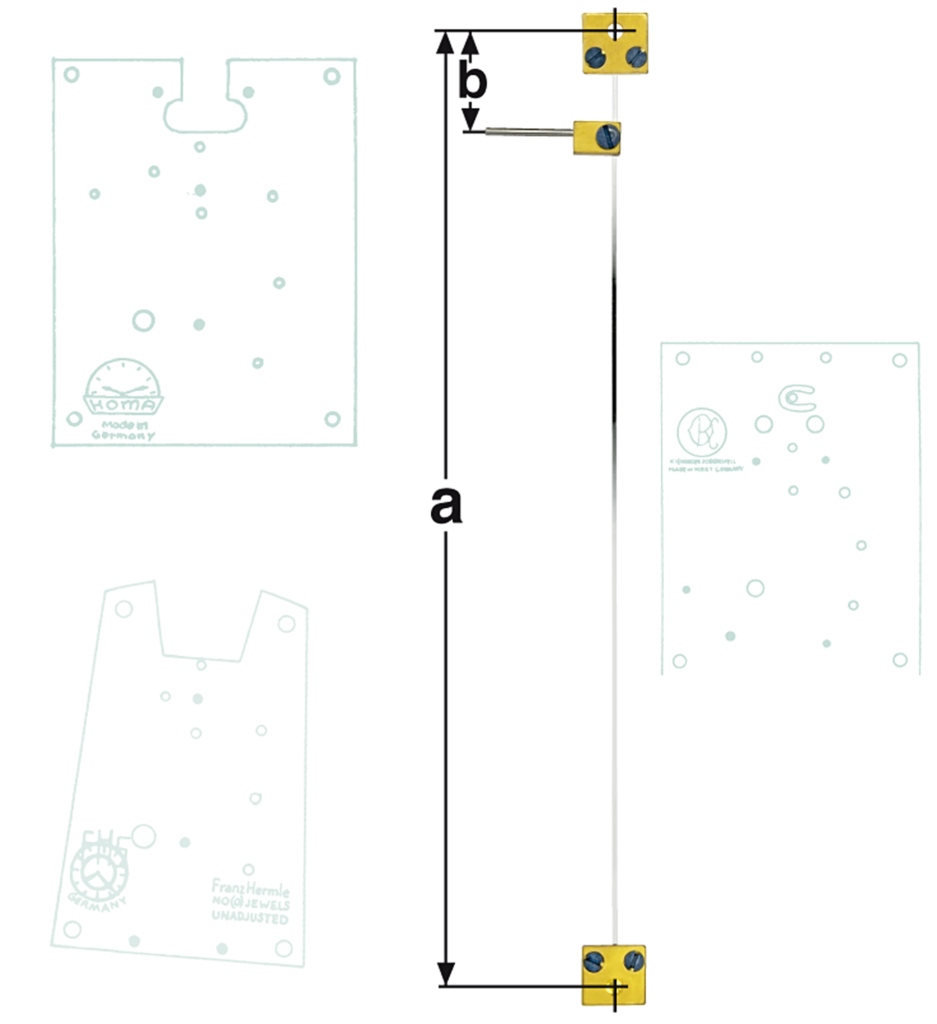 Suspension Springs for 400-Day Clocks