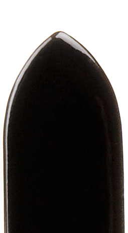 Lederband Bella 14mm schwarz glatt