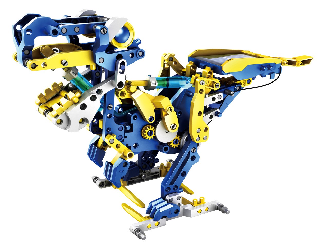 12 in 1 Solar Hydraulic Robot