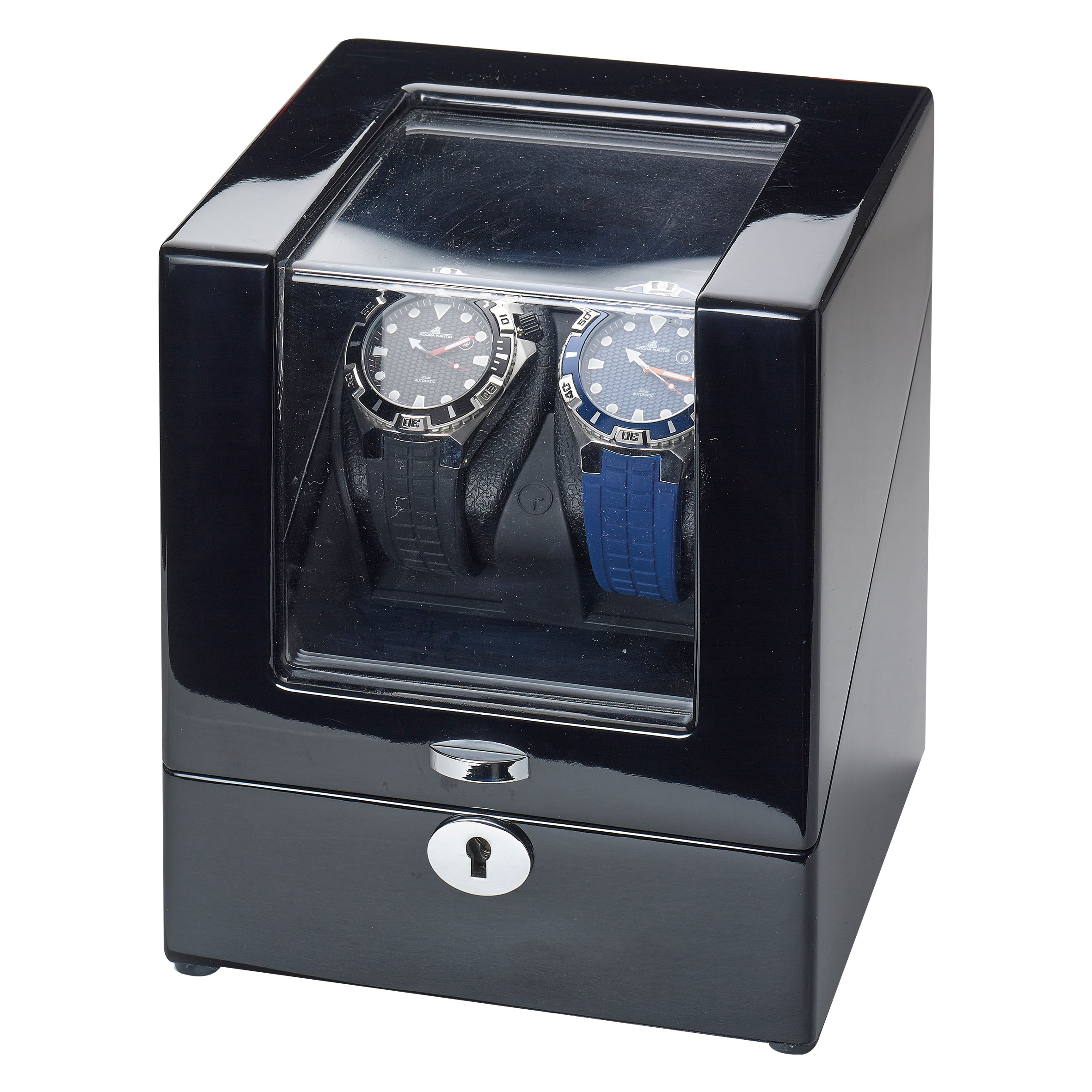 Advance Horlogeopwinder voor 2 horloges, zwart