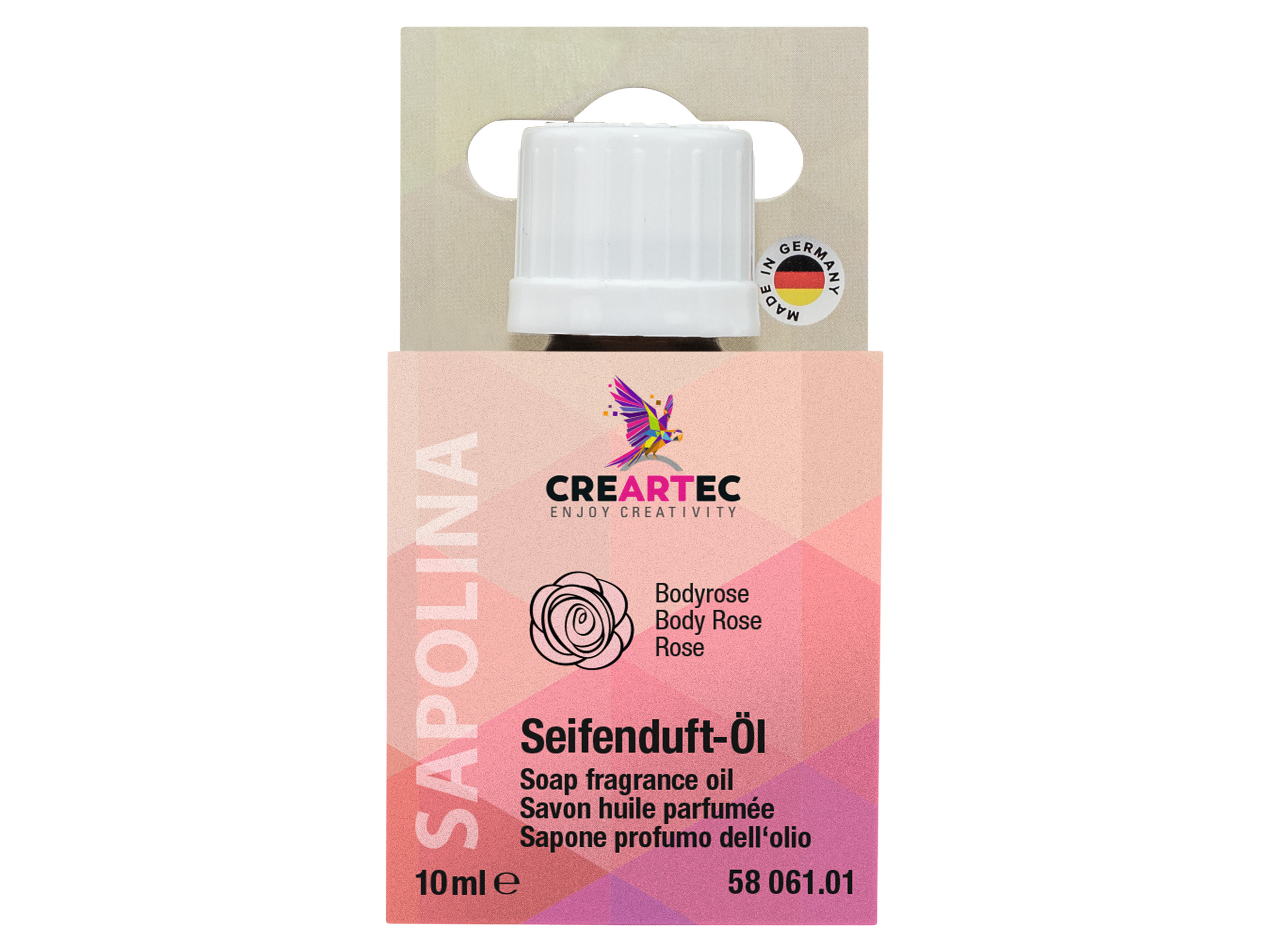 Seifenduft-Öl - 3er-Set - Bodyrose, Kokosmilch, Jasmin