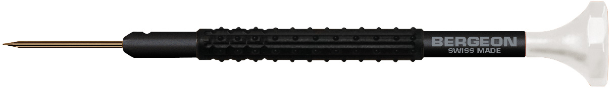 _ Screwdriver made of aluminium with Super Alloy blade (antimagnetic) 0.6mm Bergeon