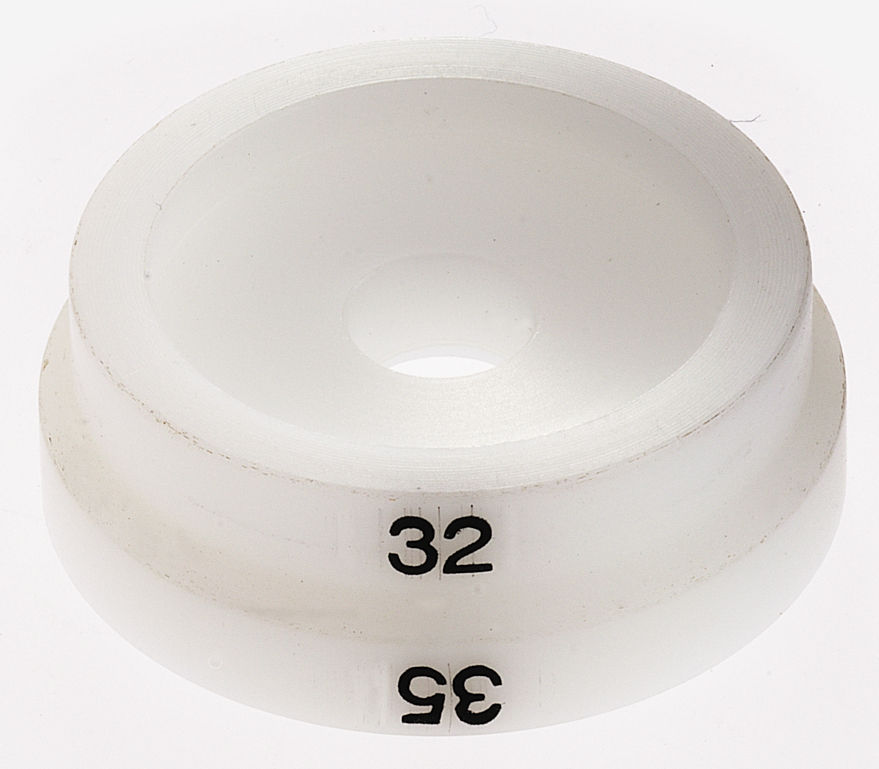_ Pressure piece for screw press, small, dia. 32 mm Horotec