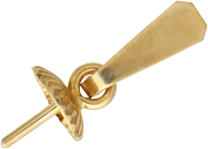 krawatka z miseczką 333/-żółte złoto Ø 5,00mm