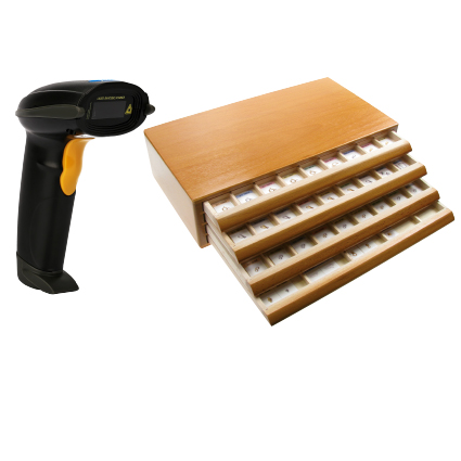 Furnituren Starter Kit Flume Box 2 inklusive Barcode-Scanner