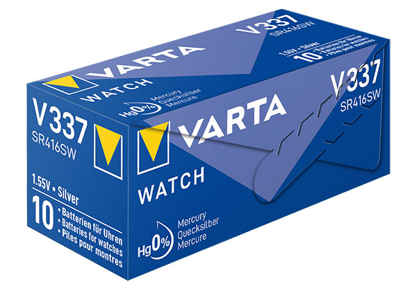 Varta 337 button cell