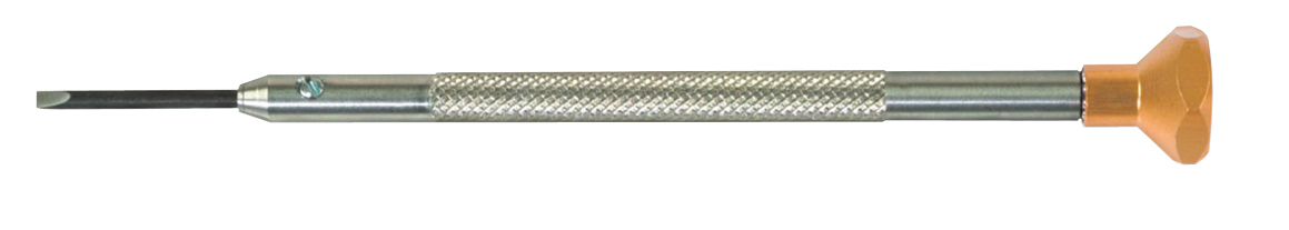 Schraubendreher mit Stahlklinge 3,0 mm Horotec