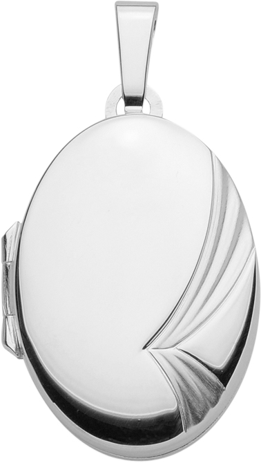 Medaillon 925/rh oval