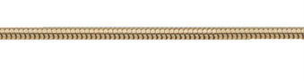 Collierkette Gold 333/GG, Schlange 45cm