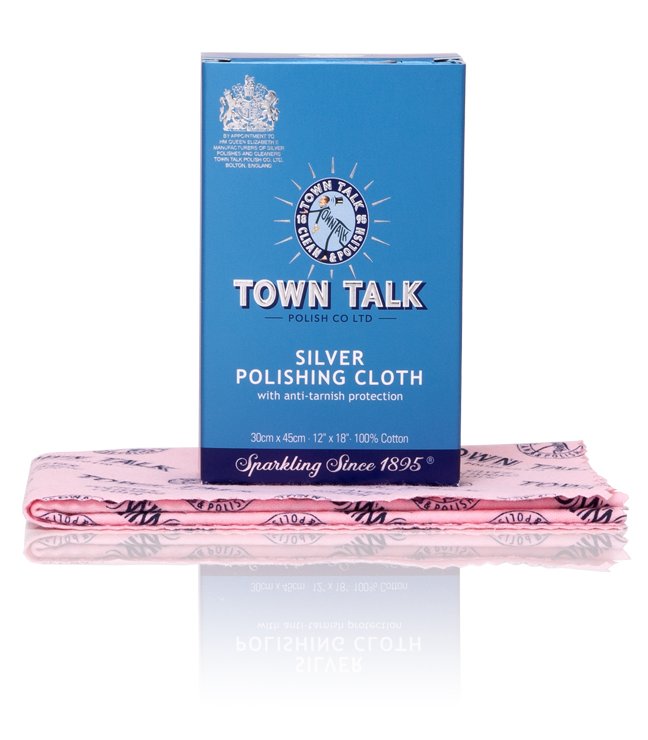 Mr Town Talk silver polishing cloth 30 cm x 45 cm <br/>Manufacturer name: Size L