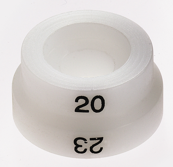 _ Pressure piece for screw press, small, dia. 20 mm Horotec