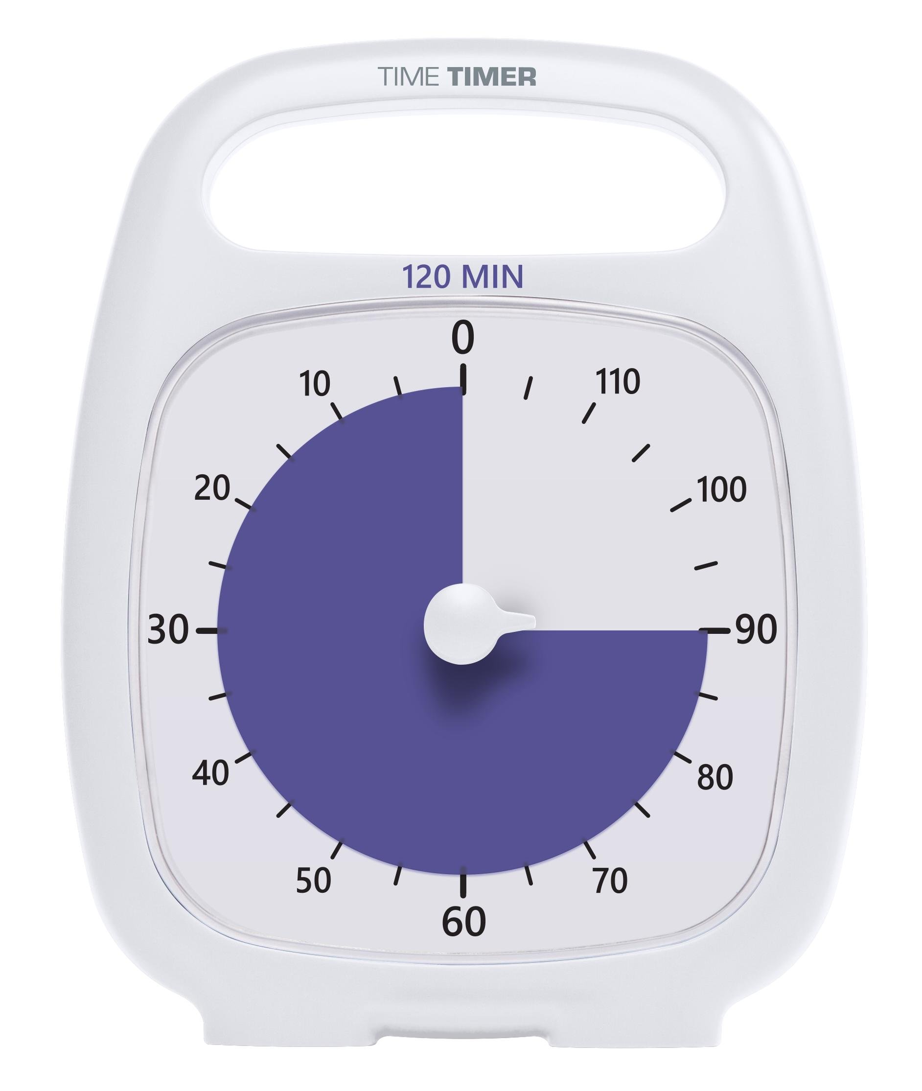 Time Timer Plus, white - 120 minutes