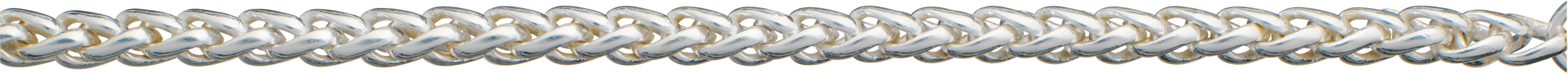 Braid chain silver 925/- Ø 3,90mm