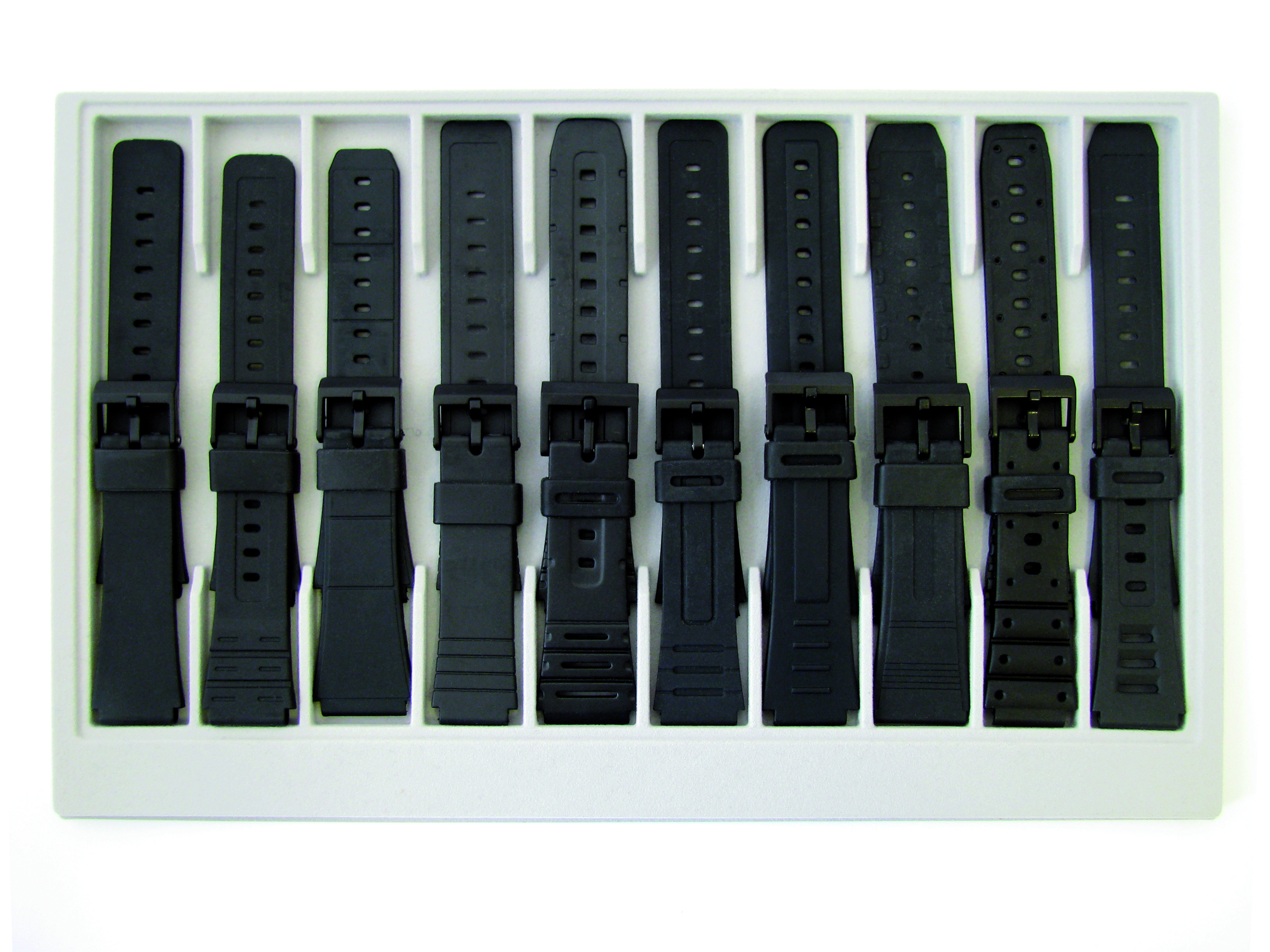 Kautschukbänder-Set 16-22mm schwarz