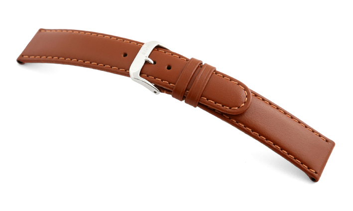 Lederband Phoenix 24mm cognac glatt