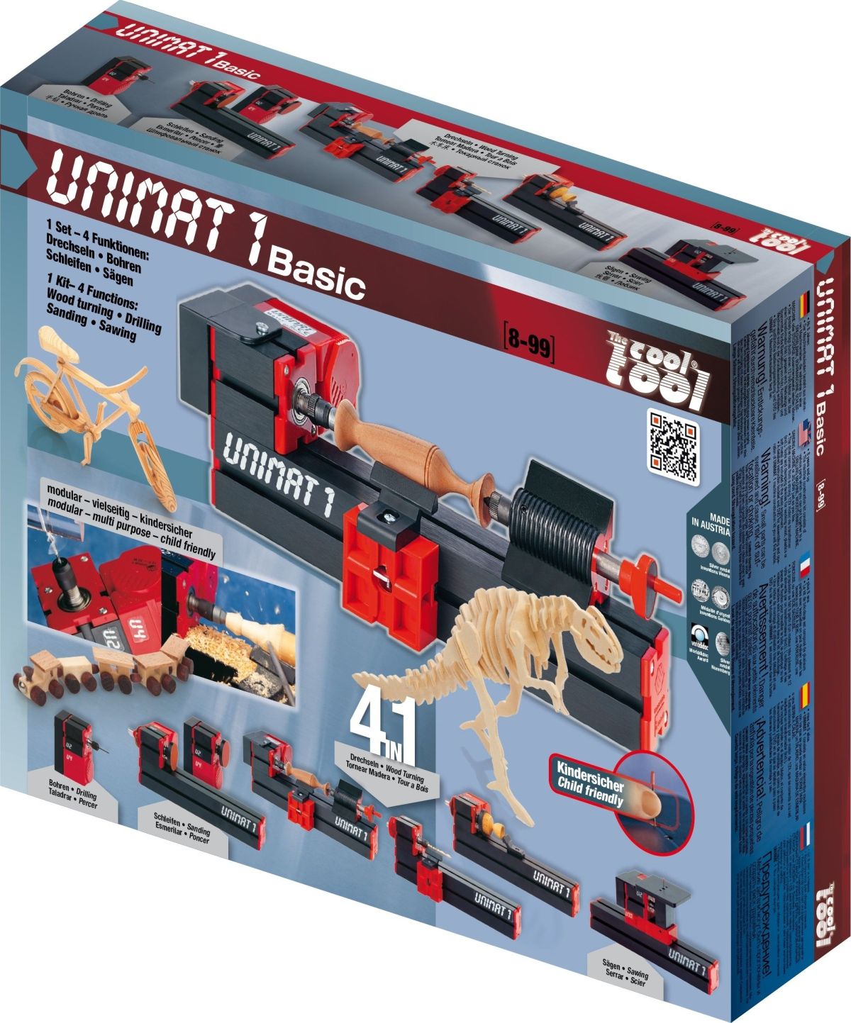 _ Modellbau-Werkzeug Kit 4in1 - für Holzarbeiten