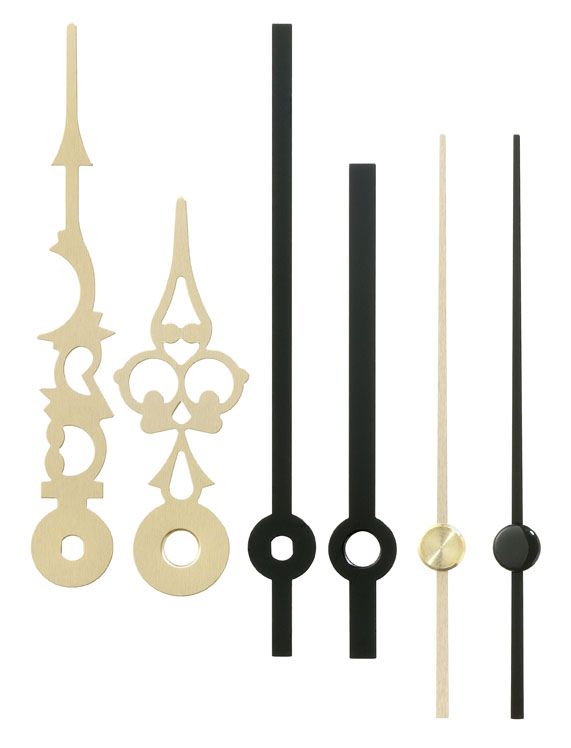 _ Quartz pendulum movement set Junghans SK 817 including pointer set, hands length 20,1mm